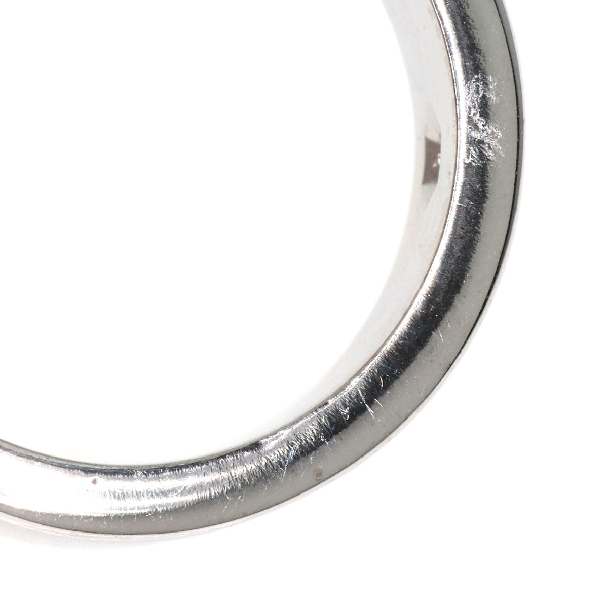 CARTIER love ring 3P Diamond #48 Ring K18 White Gold Ladies [Used]