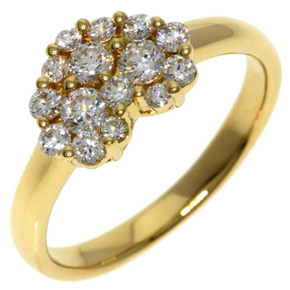 Ponte Vecchio   Ring Heart motif Diamond K18 Yellow Gold Ladies