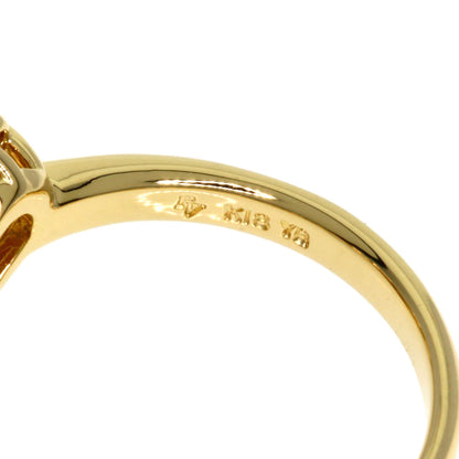 Ponte Vecchio   Ring Heart motif Diamond K18 Yellow Gold Ladies