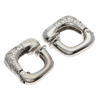 TASAKI Diamond Earring K18 White Gold Ladies [Used]