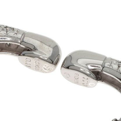 TASAKI Diamond Earring K18 White Gold Ladies [Used]