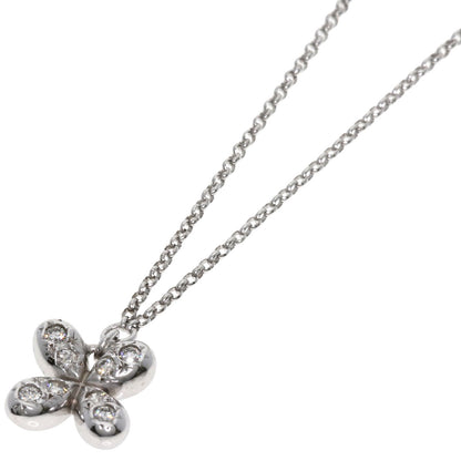 TASAKI Diamond Necklace K18 White Gold Ladies [Used]