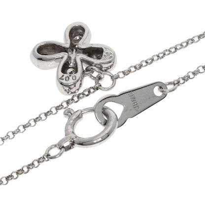 TASAKI Diamond Necklace K18 White Gold Ladies [Used]