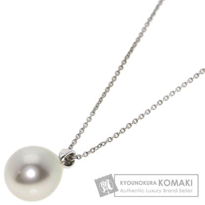 MIKIMOTO Pearl Pearl Necklace K14 White Gold Ladies [Used]
