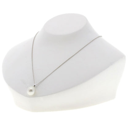 MIKIMOTO Pearl Pearl Necklace K14 White Gold Ladies [Used]