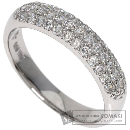 Ponte Vecchio Diamond Ring K18 White Gold Ladies [Used]