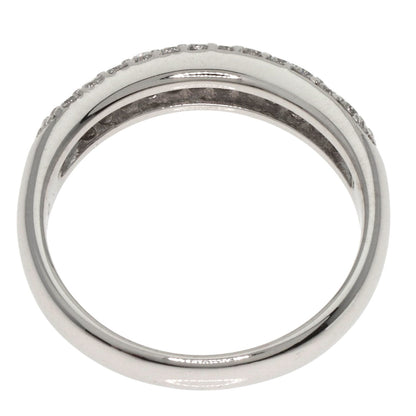 Ponte Vecchio Diamond Ring K18 White Gold Ladies [Used]