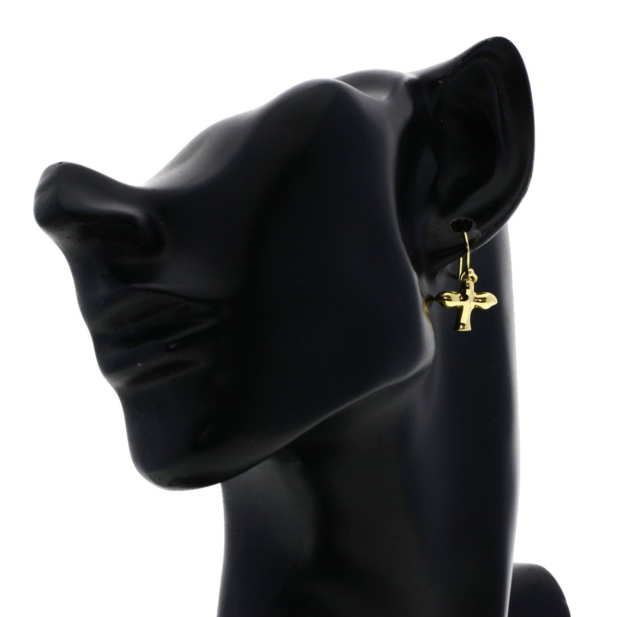 TIFFANY&Co.   earring Bird cross K18 Yellow Gold Ladies