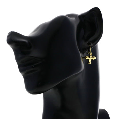TIFFANY&Co.   earring Bird cross K18 Yellow Gold Ladies