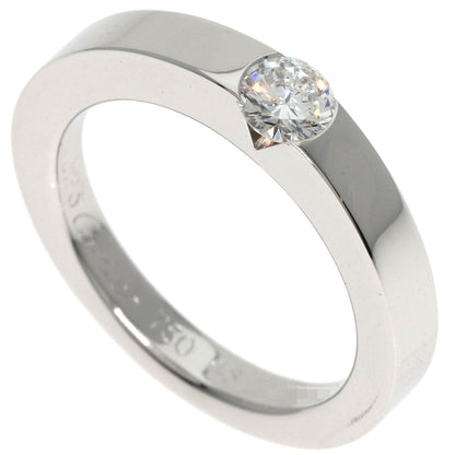 カルティエ デート ウィズ ダイヤモンド #48 リング・指輪 K18ホワイトゴールド レディース 【中古】【CARTIER】