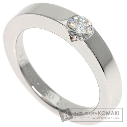カルティエ デート ウィズ ダイヤモンド #48 リング・指輪 K18ホワイトゴールド レディース 【中古】【CARTIER】