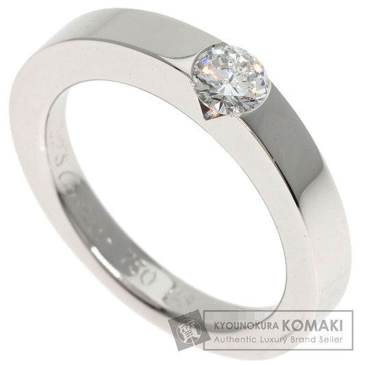 カルティエ デート ウィズ ダイヤモンド #48 リング・指輪 K18ホワイトゴールド レディース 【中古】【CARTIER】