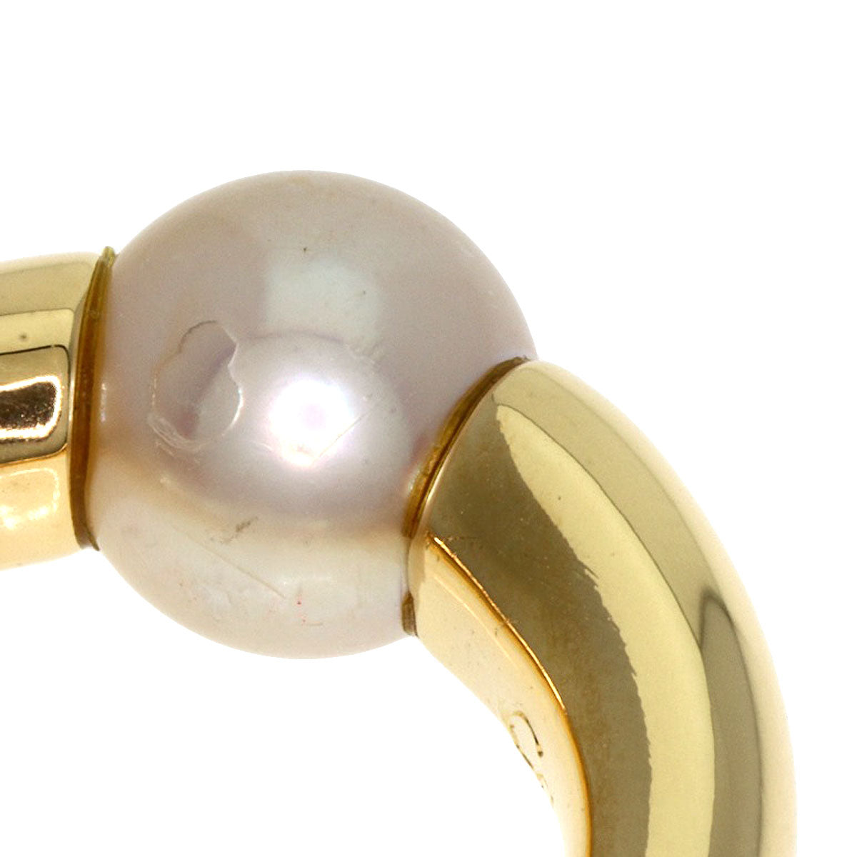 CARTIER   Ring Perla Pearl Pearl #49 K18 Yellow Gold Ladies