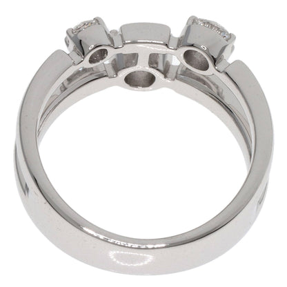 TASAKI Trilogy 3P Diamond Ring K18 White Gold Ladies [Used]