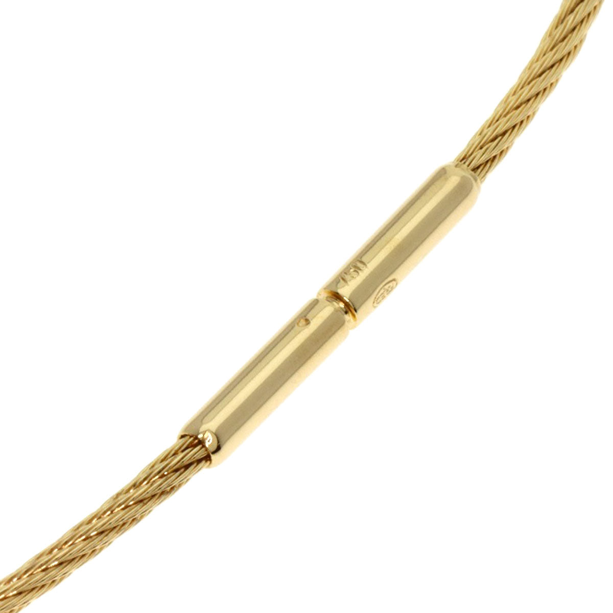 FRED   Necklace Wire Omega K18 Yellow Gold Ladies