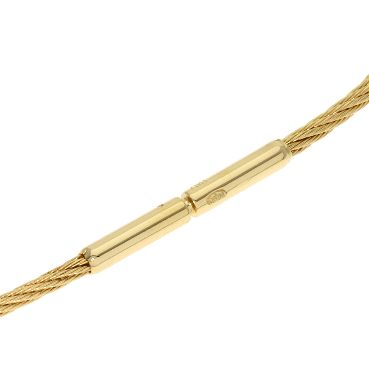 FRED   Necklace Wire Omega K18 Yellow Gold Ladies