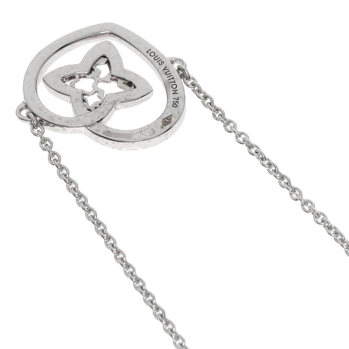 LOUIS VUITTON Cool Heart Diamond Bracelet Bracelet K18 White Gold Ladies [Used]
