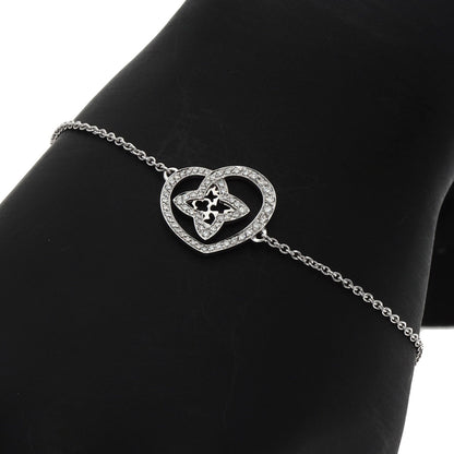 LOUIS VUITTON Cool Heart Diamond Bracelet Bracelet K18 White Gold Ladies [Used]