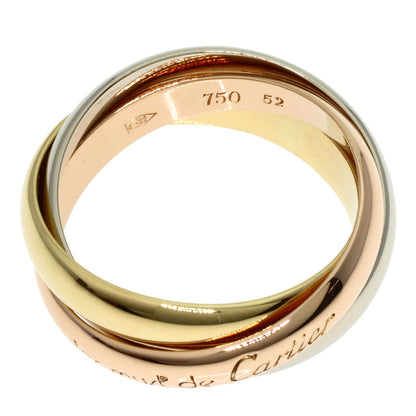 CARTIER   Ring Trinity #52 K18 Yellow Gold K18 White GoldLadies