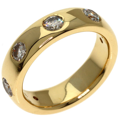 0.863ct 6P Diamond Ring K18 Yellow Gold  7.47g　Ladies