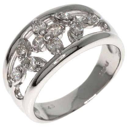 0.43ct Diamond Ring Platinum PT900  7.2g　Ladies
