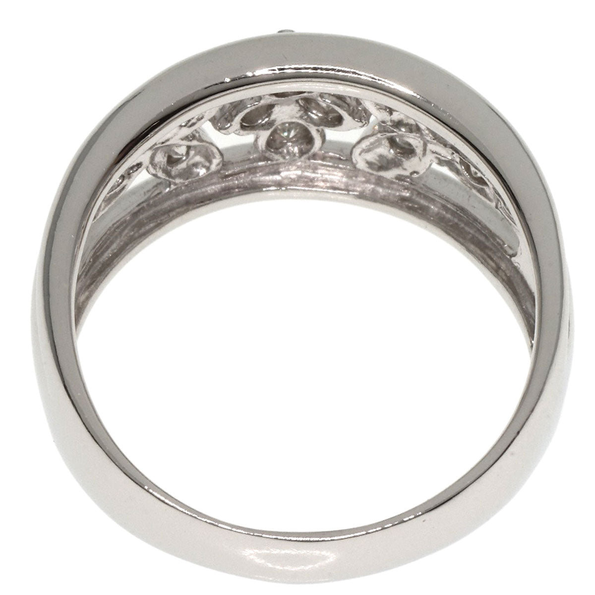 0.43ct Diamond Ring Platinum PT900  7.2g　Ladies