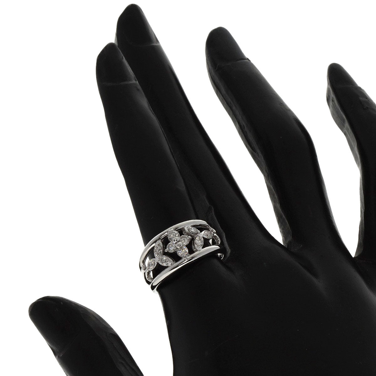 0.43ct Diamond Ring Platinum PT900  7.2g　Ladies