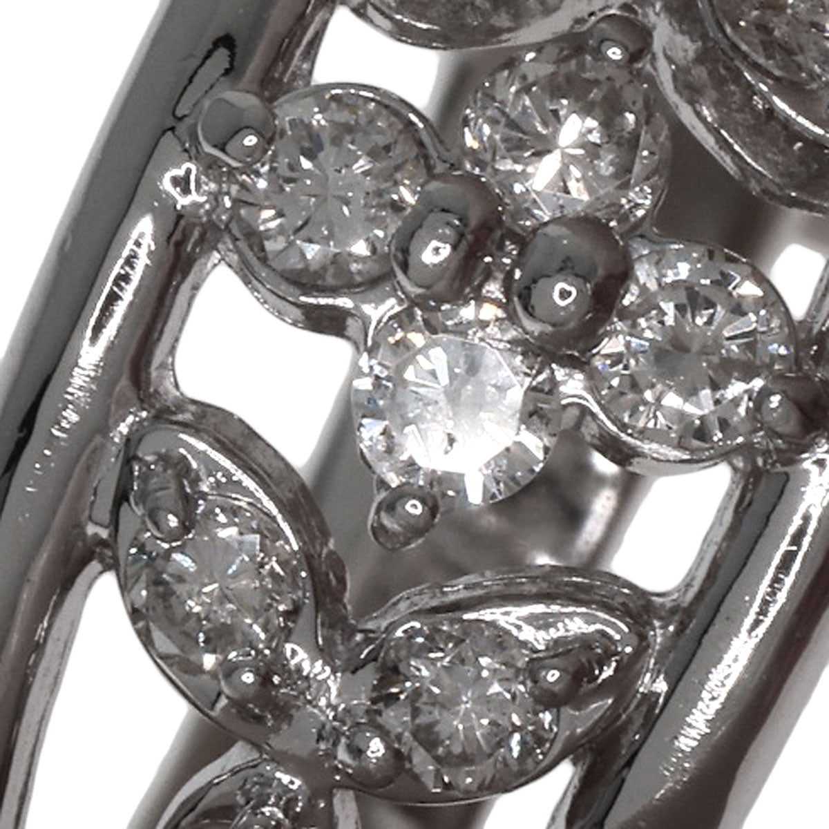 0.43ct Diamond Ring Platinum PT900  7.2g　Ladies
