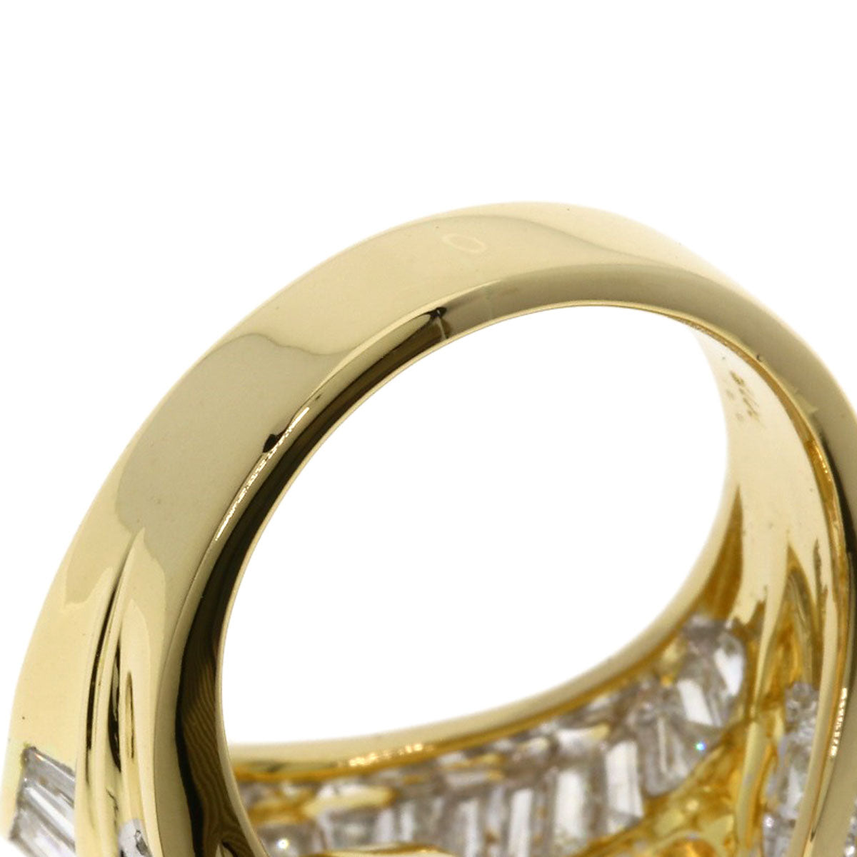 White Pearl Pearl Pearl Ring K18 Yellow Gold 19.2g　Ladies