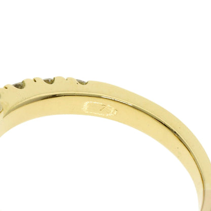 0.41ct Diamond Ring K18 Yellow Gold  8.2g　Ladies