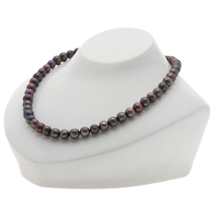 Freshwater Pearl Pearl Necklace Silver 39.3g　Ladies