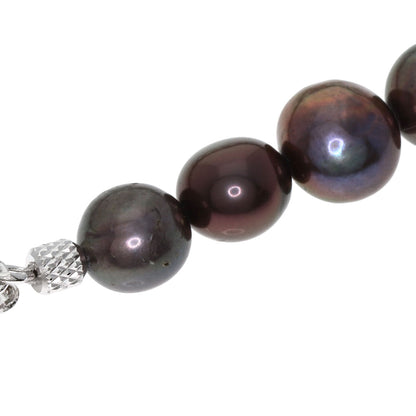 Freshwater Pearl Pearl Necklace Silver 39.3g　Ladies