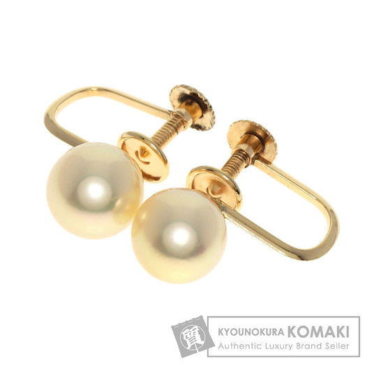 Akoya pearl Pearl Earring K18 Yellow Gold  1.9g　Ladies