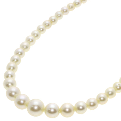 Pearl Pearl Gradation Necklace Silver 16.4g　Ladies