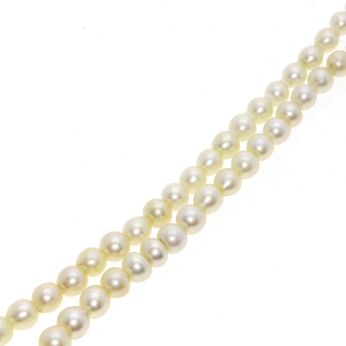 Pearl Pearl Gradation Necklace Silver 16.4g　Ladies