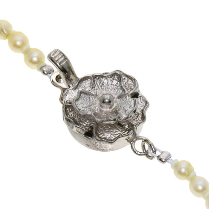 Pearl Pearl Gradation Necklace Silver 16.4g　Ladies