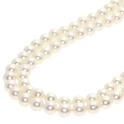 MIKIMOTO   Necklace Long Pearl K14 White Gold Ladies