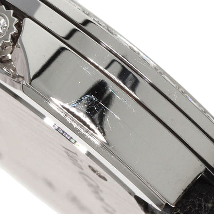 Van Cleef & Arpels Charm Watch 1.3" Watches VCARM95300 K18 White Gold/Leather Ladies