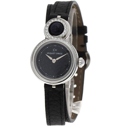 Jaquet Droz Lady 8 Petite Aventurine Watches J014600371 Stainless Steel/Leather Ladies