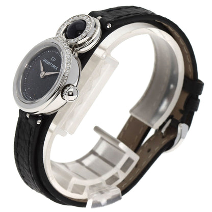 Jaquet Droz Lady 8 Petite Aventurine Watches J014600371 Stainless Steel/Leather Ladies