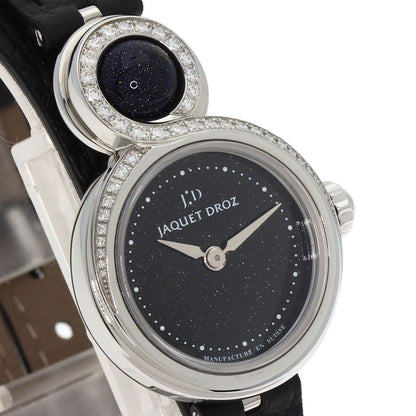 Jaquet Droz Lady 8 Petite Aventurine Watches J014600371 Stainless Steel/Leather Ladies