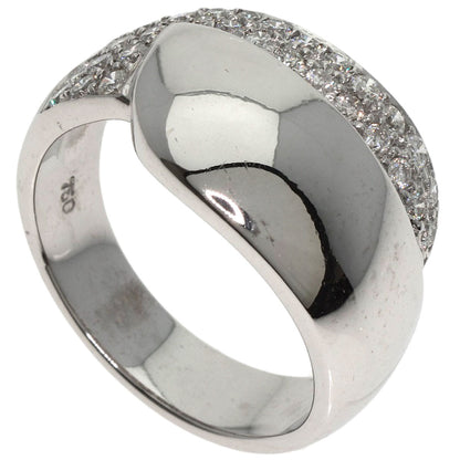 0.54ct Diamond Ring K18 White Gold  8.3g　Ladies