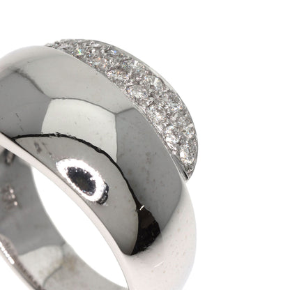 0.54ct Diamond Ring K18 White Gold  8.3g　Ladies