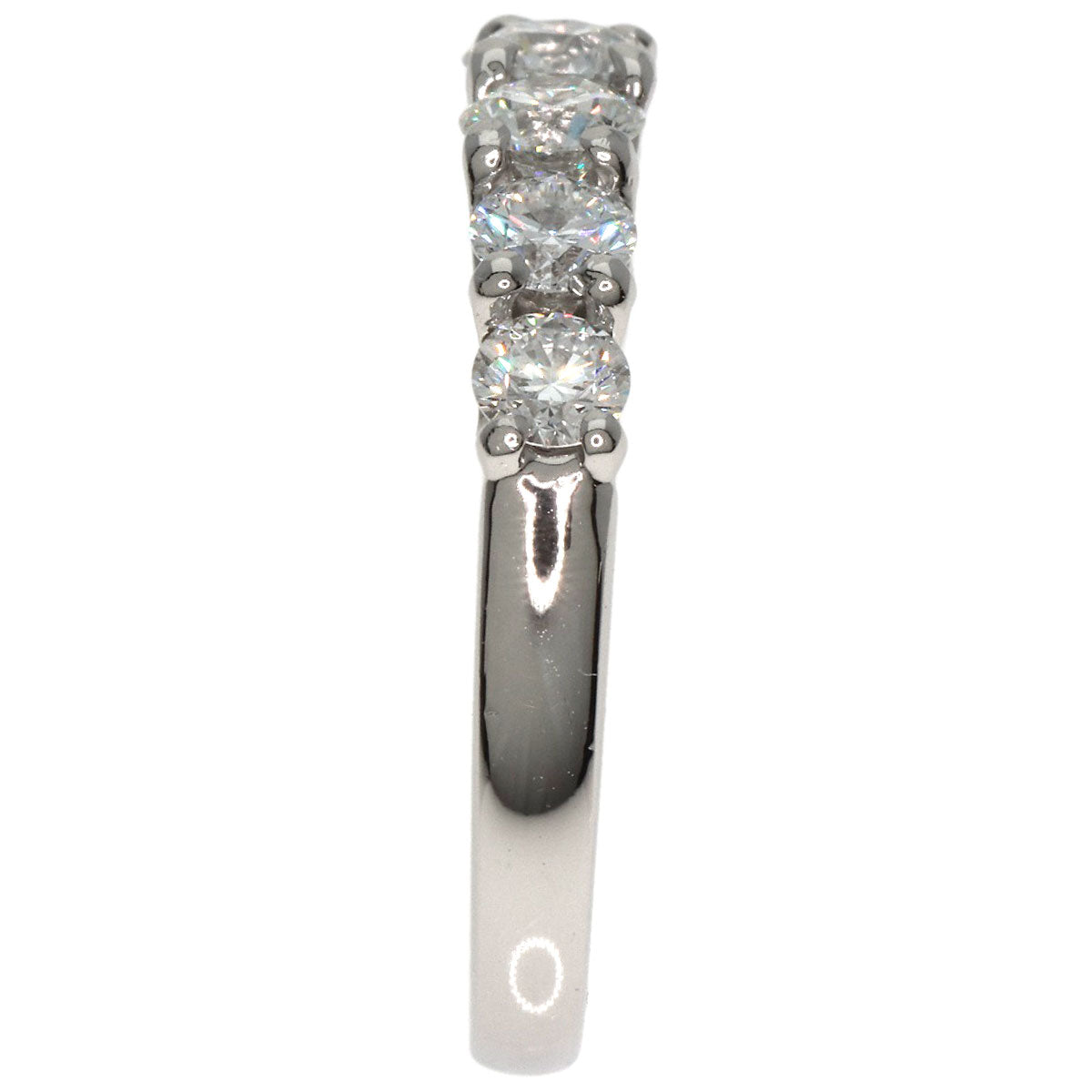 0.189ct Sakura Diamond Ring Platinum PT900  3.7g　Ladies