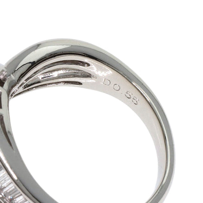 1.039ct Diamond Ring Platinum PT900  9.6g　Ladies