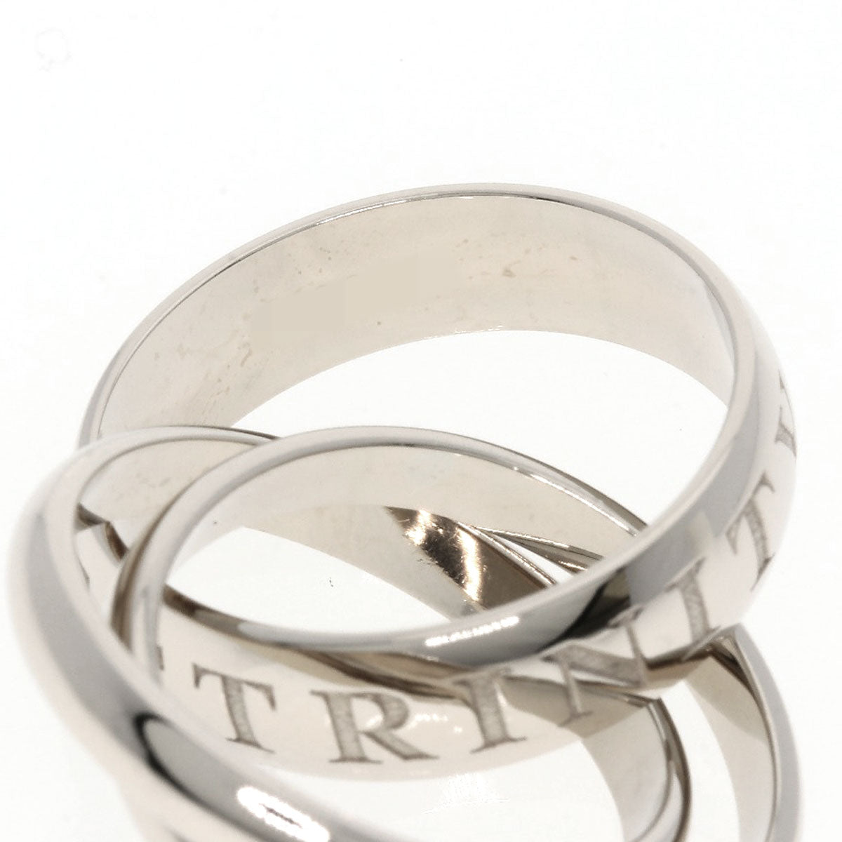 TIFFANY&Co.   Ring Trinity #51 K18 White Gold Ladies