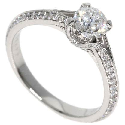 GRAFF Legacy Round Diamond E-VS1-VG-F Ring Platinum PT950 Ladies [Used]