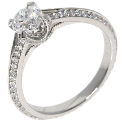 GRAFF   Ring Legacy Round Diamond E-VS1-VG-F Platinum PT950 Ladies