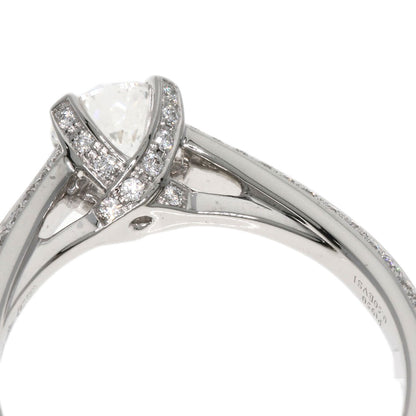 GRAFF   Ring Legacy Round Diamond E-VS1-VG-F Platinum PT950 Ladies