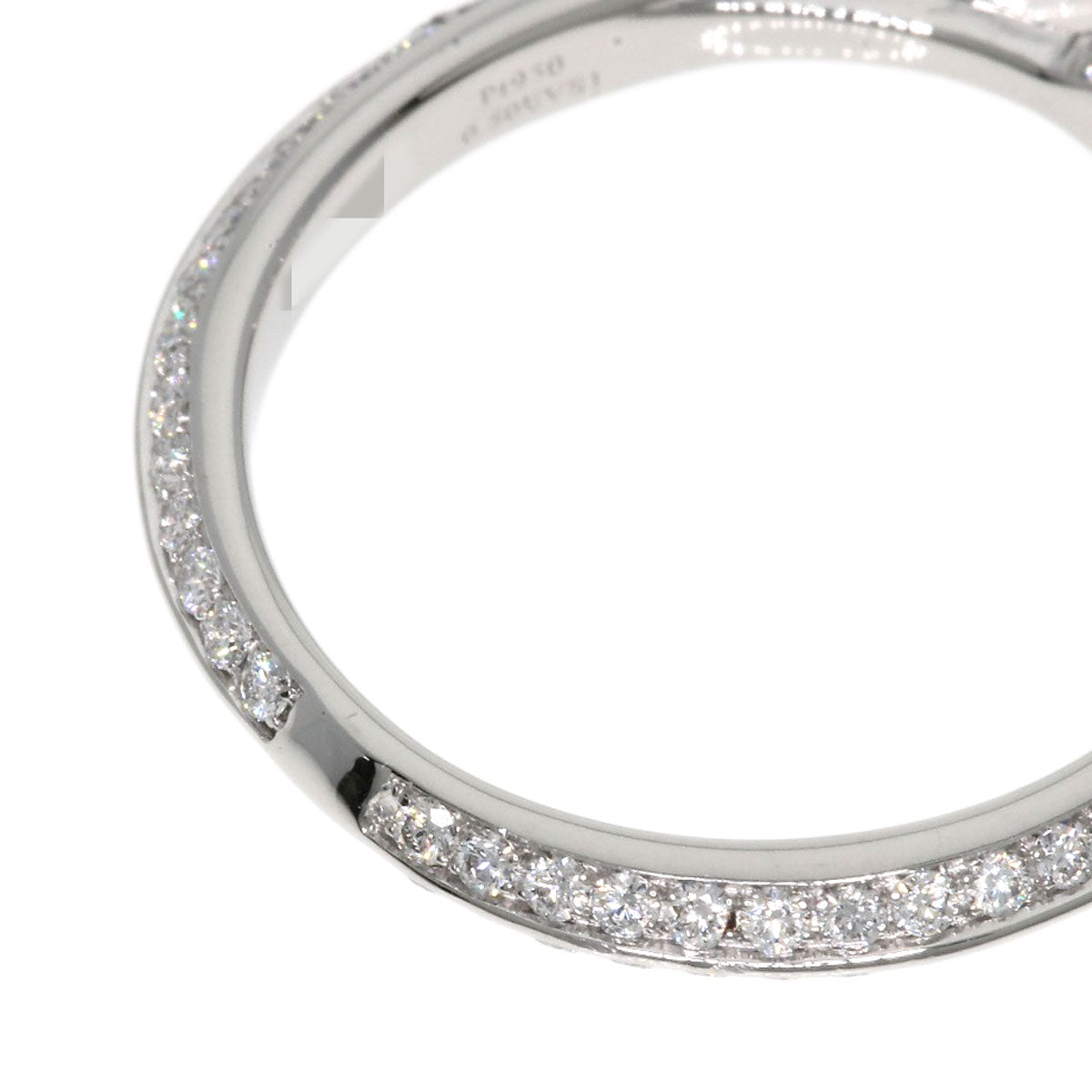 GRAFF   Ring Legacy Round Diamond E-VS1-VG-F Platinum PT950 Ladies